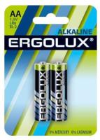 Ergolux батарейка LR-06 2бл